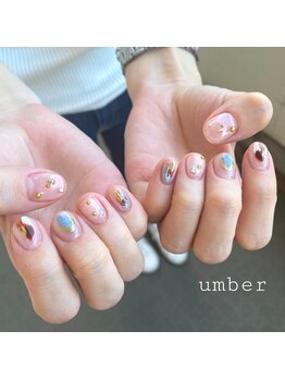 アンバー 三軒茶屋(umber)/ニュアンスネイル/三軒茶屋