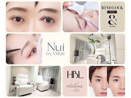NuibyAMUE恵比寿 まつげパーマ/＆healthy/パリジェンヌ/バインドロック/眉毛/マツエクの写真