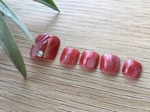 ネイルズ ラ ブリーサ(nails La Brisa)/大人上品フットネイル☆