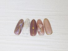 ティーエヌ 名古屋矢場町店/トレンドネイル￥5980