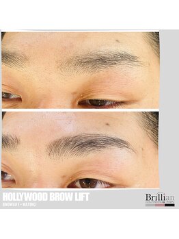 ブリリアン/眉毛サロンメンズ 左右左解消