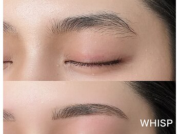 ウィスプ(WHISP)/美眉スタイリングwaxカット込み