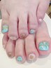 【Foot】ニュアンスネイル¥7000
