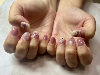 兎和ネイル(トワネイル)/フラワーネイル