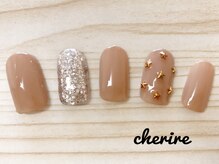 シェリール 北千住(Cherire)/スタッズワンカラーアート☆