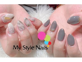マイ スタイル ネイルズ(My Style Nails)/デザインスカルプ１２０分コース
