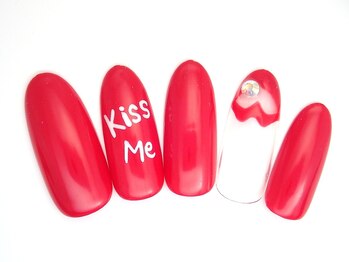 ワンネイル(ONE NAIL)/＃リップ＃英字