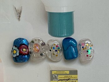 ゆびノさき/お花デザイン