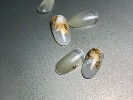 ハンド / 金箔