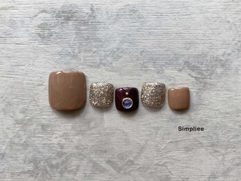シンプリー ネイルアンドアイラッシュ 祖師谷大蔵店(Simpliee Nail&Eyelash)/フットネイル