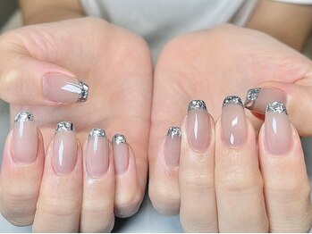 グランスネイル(glance nail)/ガラスフレンチ