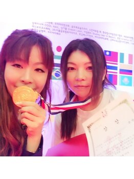 ナチュラル ビューティー サロン 京都四条烏丸店(Natural Beauty Salon)/スタッフも、複数コンテスト受賞