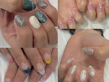 はあとねいる 経堂店の写真/【経堂】トレンドデザイン多数!!かわいい指先で心躍る♪パーツ&カラーの種類も豊富★