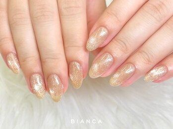 ビアンカ 上野店(Bianca)の写真/シンプルなニュアンスがお洒落♪人気のマグネット・オーロラネイルはカラーが豊富◎新作デザイン続々登場!