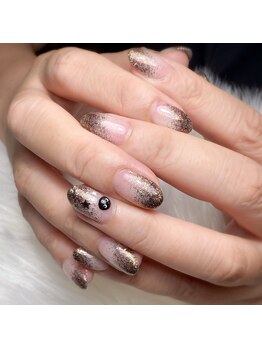 【Hand】ラメグラデーション