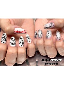 手描きアートが得意なサロン