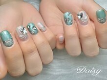 デイジー 藤沢(Daisy)/マグネットネイル　蝶々デザイン