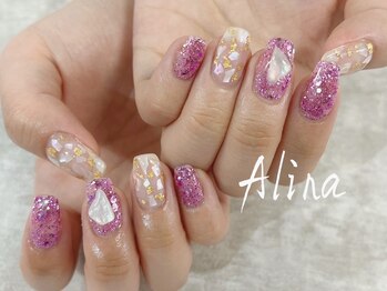 エリナネイルサロン池袋(Alina Nail Salon)/シェルネイル