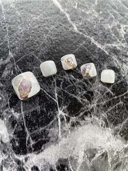 レイネイル レイアイ レイエステティック 扶桑店/ホワイト×シェル