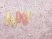 アンベリール 横浜店(Embellir)/(2051)パステルフラワーネイル