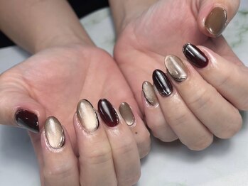 エンジョイネイル(N'joy nail)/上品な秋カラー＊