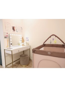 お子様同伴OKのサロン