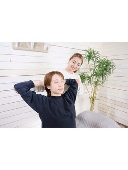 首・肩のつらさを改善したい