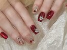 持ち込みdesign/クリスマスnail