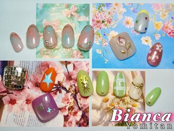 ビアンカ 沖縄読谷村店(Bianca)の写真/《シンプル～トレンドデザイン、豊富にご用意♪》初回オフ無料/カラーチェンジ◎ネイルをお得に楽しめる☆