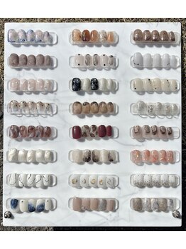 プティットスリール 西尾店(Petit Sourire)/【定額ネイル】ミディアムコース