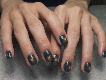 オムネイル 渋谷(HOMME NAIL)/マグネットネイル ¥6.600