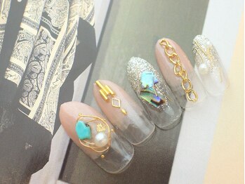 ネイルサロン ティディ(TIDY)/ベージュで大人リゾート