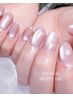 【HAND】きらめく指先へ♪トレンド人気マグネットネイル　¥7000