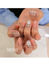 ジュリーネイル 所沢店/ドット・フラワー