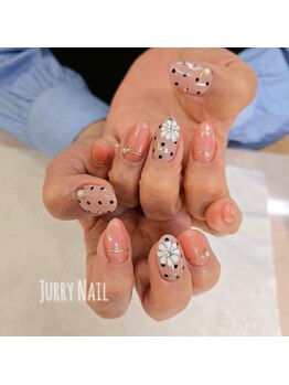 ジュリーネイル 所沢店/ドット・フラワー
