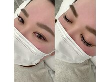 ヌック 伊勢崎(Nuk.)の雰囲気（ダークブラウンで自然に盛れて、伏せた時にも魅力的なお目元に★）