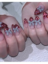 クリスマスネイル