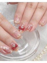 レヴ(Lev)/チェック×リボン