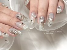 エア(ea)/韓国お花チェーンネイル