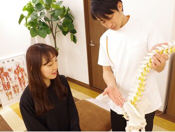 カラダファクトリー イオンモール多摩平の森店/施術の流れ5.ご説明