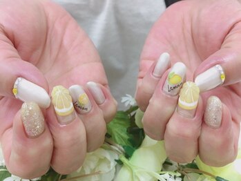 プルミエ ネイル(Premier Nail)/レモン果肉ネイル