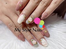 マイ スタイル ネイルズ(My Style Nails)/デザインスカルプ１２０分コース
