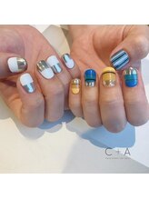 シープラスエー(C+A)/爽やかボーダーデザイン