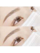 ネオリーブ エクラ 上野御徒町店(Neolive eclat)/ハリウッドブロウで毛流れ◎