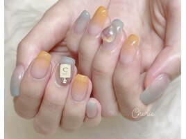 カラグラ×NO.5パーツネイル