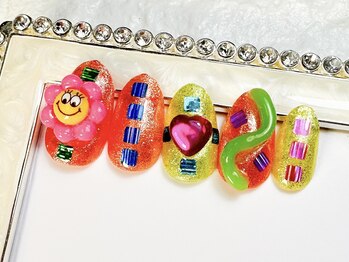 リコリコネイル(Riko Riko Nail)/定額デザインC