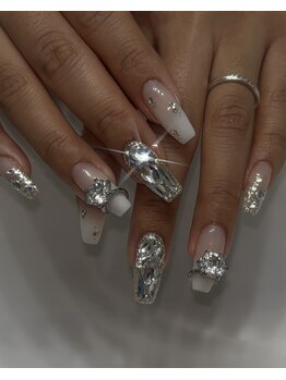 ホランイネイル(HORANGI NAIL)/フリーアートM　有料パーツ
