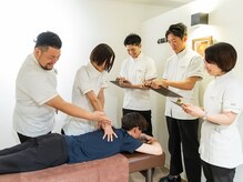 マカナ整体サロン 名駅(MAKANA)/サロン内勉強（肩こり首こり）