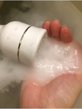 ヨサパーク ゆうあ(YOSA PARK)の写真/≪女性らしい理想のボディライン≫キャビテーション効果のある水素足湯で血流を上げて、むくみを改善◎