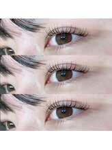 流行りの韓国風束感仕上げ♪